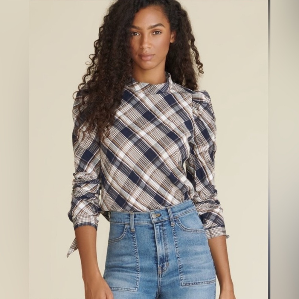 NWT Veronica Beard Isabel Blouse